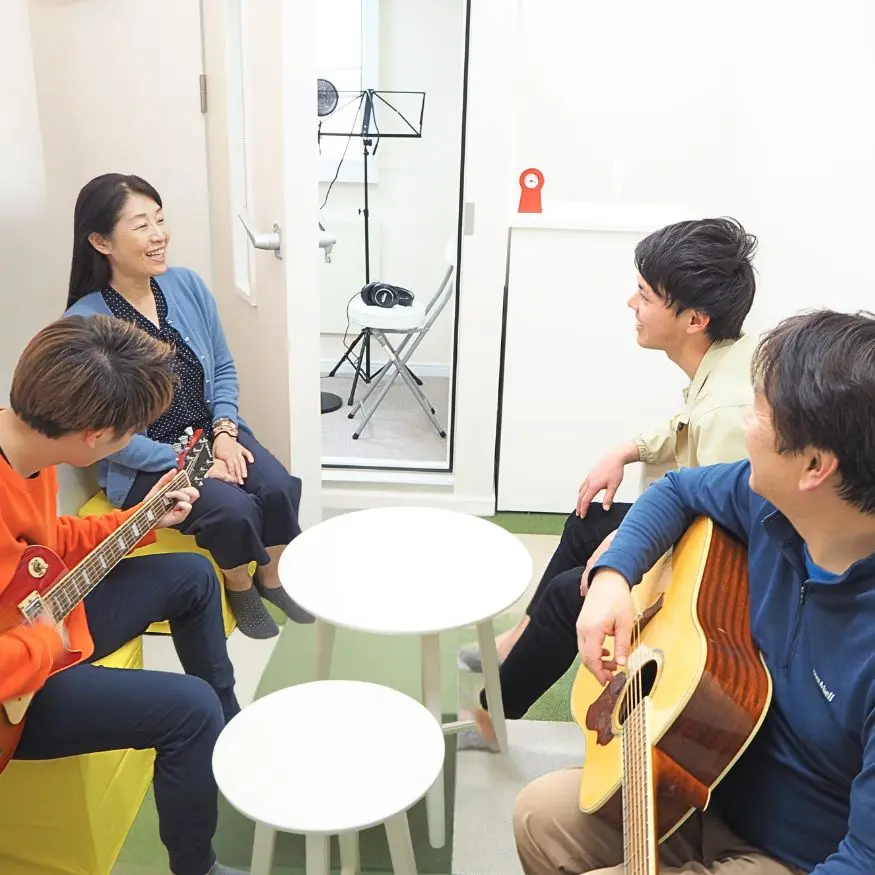 自由が丘校のアットホームな雰囲気と音楽仲間